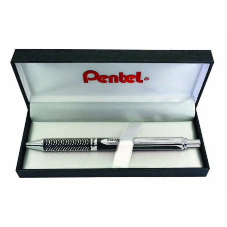 Pentel Roller Encre Gel Energel Sterling Bl407 Noir