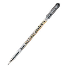 Pentel BN15-AO Lot de 12 Stylos à bille roulante à encre Noir
