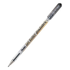 Pentel BN15-AO Lot de 12 Stylos à bille roulante à encre Noir