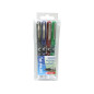 PILOT - V-Ball 0,5 - Roller encre liquide - Pochette de 4 - Noir/Bleu/Rouge/Vert - Pointe fine PILOT - V-Ball 0,5 - Roller encre liquide - Pochette de 4 - Noir/Bleu/Rouge/Vert - Pointe fine