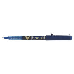 PILOT - V-Ball 0,5 - Roller encre liquide - Pochette de 4 - Noir/Bleu/Rouge/Vert - Pointe fine