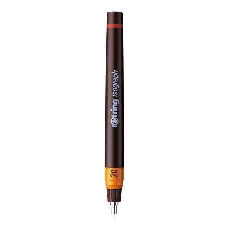 rOtring Isograph Stylo Feutre | 0,20 mm Fineliner Rechargeable