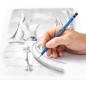 Staedtler Mars Lumograph, Crayons à papier de très haute qualité pour écriture et dessin artistique, Boîte en métal avec 12 cray Staedtler Mars Lumograph, Crayons à papier de très haute qualité pour écriture et dessin artistique, Boîte en métal avec 12 cray