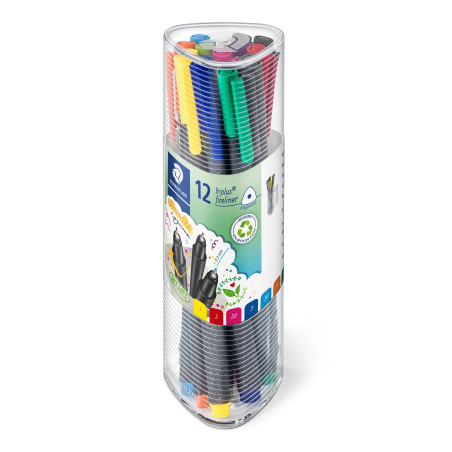 Staedtler 334PR12 Feutres d'écriture Largeur de trait 0,3 mm