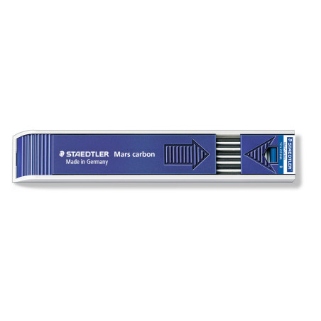 Staedtler 200-B Etui de 12 Mines Graphite 2 mm