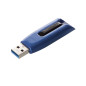 VERBATIM clé USB Store 'n' Go V3 MAX I USB 3.2 Gen 1 I 64 Go I avec mécanisme coulissant I Interface SuperSpeed I Stockage exter VERBATIM clé USB Store 'n' Go V3 MAX I USB 3.2 Gen 1 I 64 Go I avec mécanisme coulissant I Interface SuperSpeed I Stockage exter