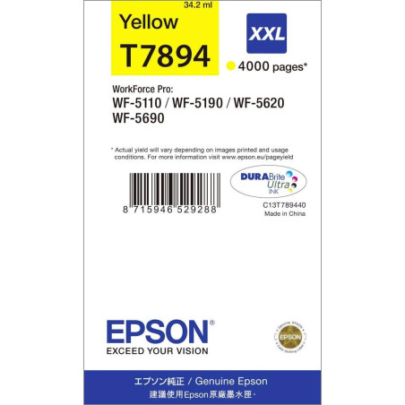 Epson ENCRE XXL J 4K Jaune