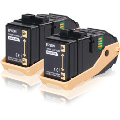 Pack 2 Toners Noir 2x6500p