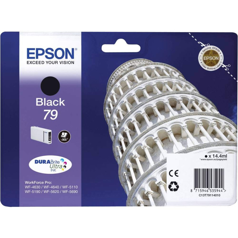 Cartouche d'encre originale Epson 79 Noir Cartouche d'encre originale Epson 79 Noir