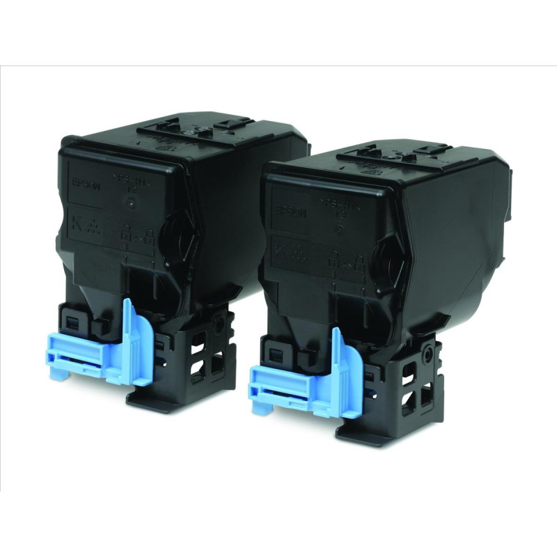 Epson C13S050594 Pack de 2 cartouche de toner Noir