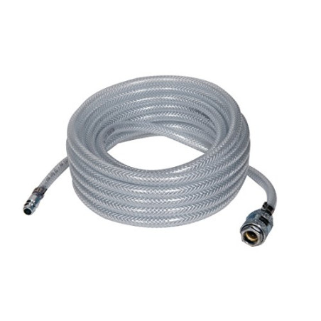 Mecafer 176008 Tuyau 7,5m 6x11mm pvc armé raccords rapides