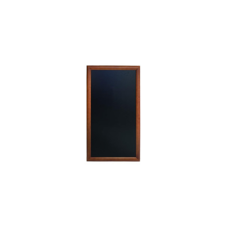 Securit Tableau noir mural long finition laquée 56 x 100 cm (Marron foncé) (Import Royaume Uni)
