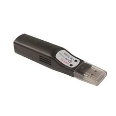 TFA Dostmann LOG32 TH Enregistreur de données, 31.1054, pour la température et l'humidité, mémoire pour 6000 enregistrements de 