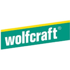 wolfcraft 1830000 1 Plateau Abrasif Delta 95 Mm Auto-agrippant Dur Perforée noir
