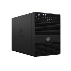 ICY BOX Boîtier externe 2x (Raid 0/1, Single, JBOD) pour 4x disques durs 3, 5 pouces SATA I, II, III, Connexion USB 3.0 (UASP) &