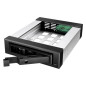 ICY Box Cadre Amovible 5,25" pour 1 Disque Dur SATA III/SAS II de 3,5" (8,9 cm) ou 1 Disque Dur SATA III/SAS II de 2,5" (6,35 cm ICY Box Cadre Amovible 5,25" pour 1 Disque Dur SATA III/SAS II de 3,5" (8,9 cm) ou 1 Disque Dur SATA III/SAS II de 2,5" (6,35 cm