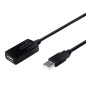 LogiLink UA0143 Câble USB 2.0 avec répéteur 10 m Noir LogiLink UA0143 Câble USB 2.0 avec répéteur 10 m Noir