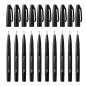 Pentel SES15C-A Lot de 10 Stylos-feutres Noir