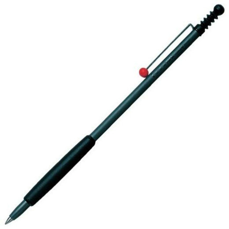 Tombow SH-1000ZS1 Porte-mine Zoom 707,corps noir et clip rouge
