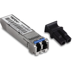 TRENDnet, TE100-MGBFX, Module LC multimode SFP vers RJ45 100Base-FX, compatible Mini-GBIC, prend en charge 1310 nm, jusqu'à 155 