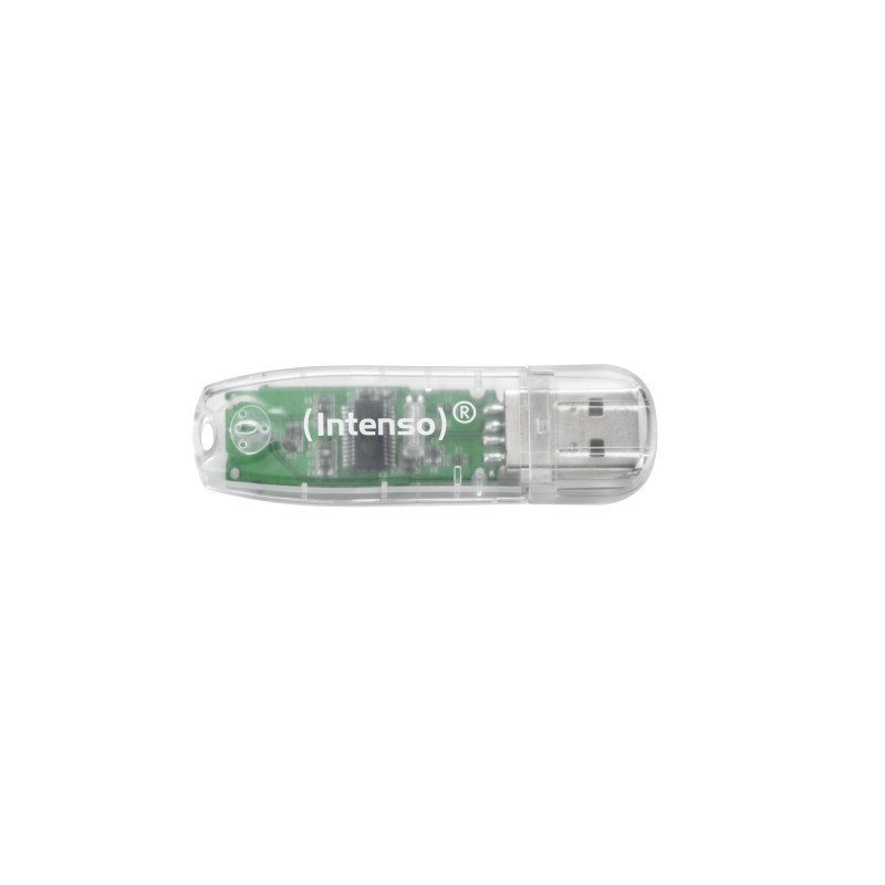 Intenso Rainbow Line Clé USB 2.0 32 Go Transparent