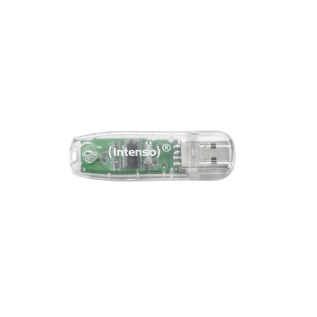 Intenso Rainbow Line Clé USB 2.0 32 Go Transparent