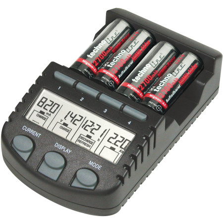 La crosse Technology BC700 Chargeur de batterie - Noir