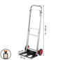 Meister 8985550 Diable - Aluminium - repliable 90 kg Meister 8985550 Diable - Aluminium - repliable 90 kg