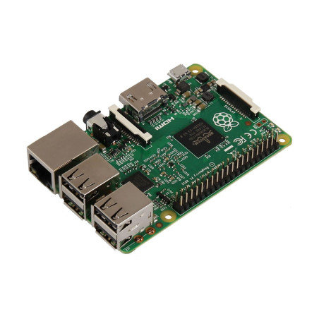 Raspberry Pi Carte Mère Raspberry Pi 2 Type B (Processeur 900MHz, 1 Go de RAM, 4 x USB, 1 x HDMI, 1 x RJ45, 1 x Jack, lecteur de
