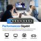 Linksys Switch Non Manageable Gigabit Avec 8 Ports Lgs108-Eu (ethernet Maison et Bureau Avec Boîtier Métallique, Séparateur ethe Linksys Switch Non Manageable Gigabit Avec 8 Ports Lgs108-Eu (ethernet Maison et Bureau Avec Boîtier Métallique, Séparateur ethe