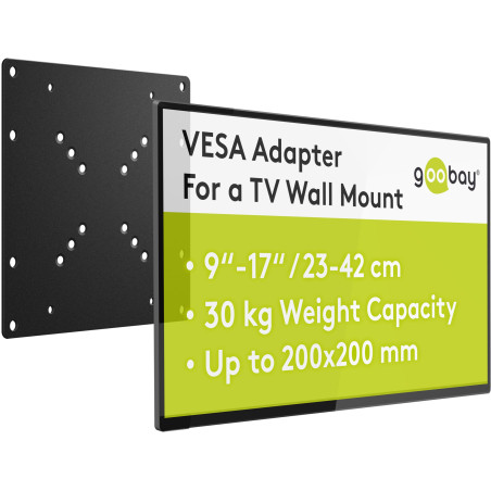 Goobay 63267 VESA Adaptateur Mural pour le Téléviseur