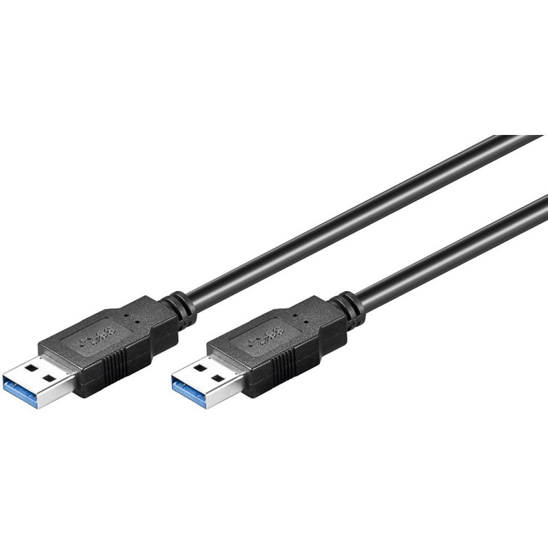 goobay Câble SuperSpeed USB 3.0, Noir, 0.5m Longueur - 95716 goobay Câble SuperSpeed USB 3.0, Noir, 0.5m Longueur - 95716