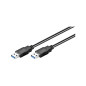 goobay Câble SuperSpeed USB 3.0, Noir, 0.5m Longueur - 95716 goobay Câble SuperSpeed USB 3.0, Noir, 0.5m Longueur - 95716