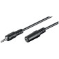 Goobay 50935 Rallonge Cble Stéréo pour Casques audio et Écouteurs - Jack mle 3, 5mm Vers Jack femelle 3, 5mm - 10, 0 mètres, Noi Goobay 50935 Rallonge Cble Stéréo pour Casques audio et Écouteurs - Jack mle 3, 5mm Vers Jack femelle 3, 5mm - 10, 0 mètres, Noi