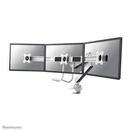 Neomounts NEWSTAR Flat Screen Desk Mount 10-27inch Desk clamp/Grommet/White