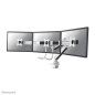 Neomounts NEWSTAR Flat Screen Desk Mount 10-27inch Desk clamp/Grommet/White