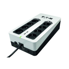 Eaton Onduleur Parafoudre 3S 700 FR - Off-Line UPS - Alimentation sans Interruption - Puissance 700VA (8 Prises FR, Silencieux,