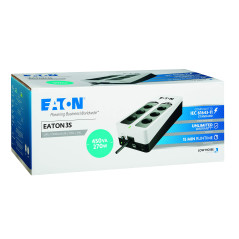 Eaton 3S 450 FR Onduleur Parafoudre - Off-Line UPS - Alimentation sans Interruption - Puissance 450VA (6 Prises FR, Parasurtense
