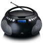 Lenco SCD-331 - Radio CD Portable - Bluetooth - Port USB - Stockage de titres programmable - Radio FM PLL - Écran LCD - Entrée A Lenco SCD-331 - Radio CD Portable - Bluetooth - Port USB - Stockage de titres programmable - Radio FM PLL - Écran LCD - Entrée A