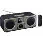 Lenco DAR-030 - Radio Dab+ - Bluetooth V.5 - Récepteur Dab+ et FM - 10 Stations préréglées - 2 x 3 Watt RMS - télécommande - Fon