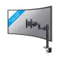 Neomounts by Newstar Support de Bureau a Pince pour ecran incurve