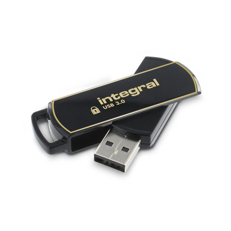 Integral Clé 128 Go USB 3.0 Secure 360 avec Chiffrement logiciel AES-256