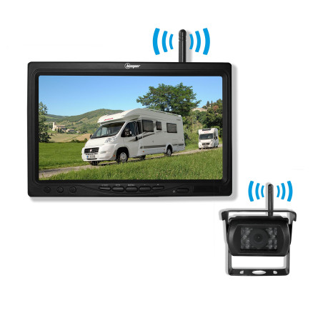 Beeper - Kit vidéo de recul Transmission radio avec écran LCD 7" RWEC100X-RF