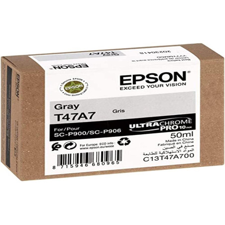Epson T47A7 Cartouche d'encre 1 pièce(s) Original Gris