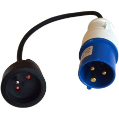 Tibelec 163010 Adaptateur pour borne de camping