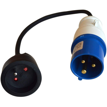 Tibelec 163010 Adaptateur pour borne de camping