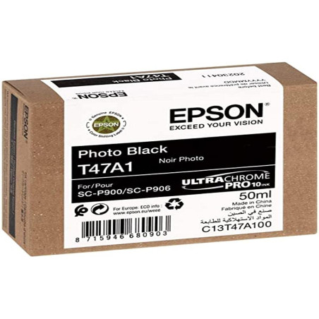 Epson T47A1 Cartouche d'encre 1 pièce(s) Original Noir