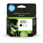 HP 305XL cartouche d'encre noire haute capacité originale, compatible avec les imprimantes Deskjet 2720, Dekjet Plus 4120, Envy HP 305XL cartouche d'encre noire haute capacité originale, compatible avec les imprimantes Deskjet 2720, Dekjet Plus 4120, Envy