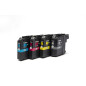 BROTHER - Multipack LC123 4 Cartouches jet d'encre Brother LC123C, LC123M, LC123Y, LC123BK, NOIR BROTHER - Multipack LC123 4 Cartouches jet d'encre Brother LC123C, LC123M, LC123Y, LC123BK, NOIR