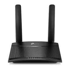TP-Link Routeur 4G LTE 150Mbps WiFi N 300Mbps TL-MR100, Modem 4G, Box 4G, 2 x SMA pour Antenne Externe, 2 Ports Ethernet, Antenn